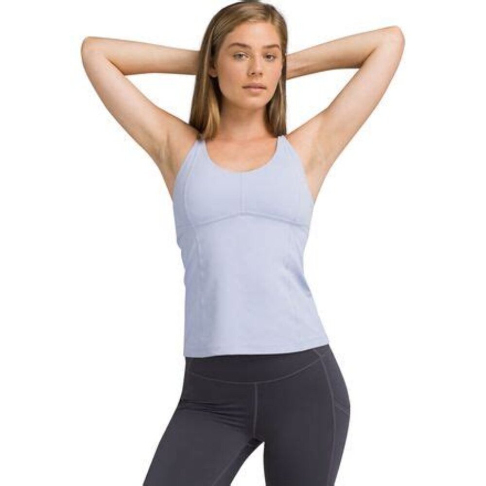 Prana Momento Yoga Top Blue // Size XS